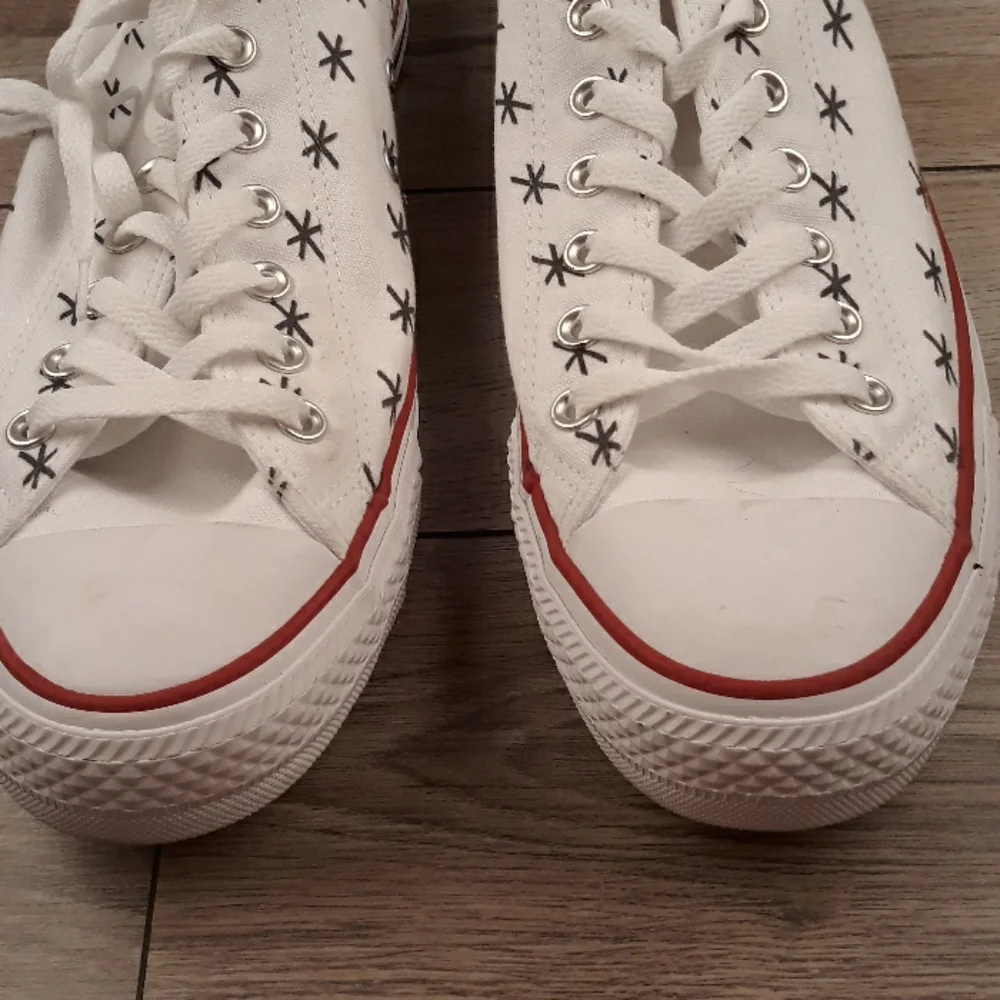 CONVERSE Asterisk Year One White Sz 12 Mens Low‎ Top Sneakers Shoes RARE - Picture 3 of 10